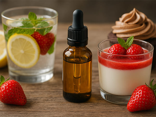 Рідкі ароматизатори для напоїв та десертів фото